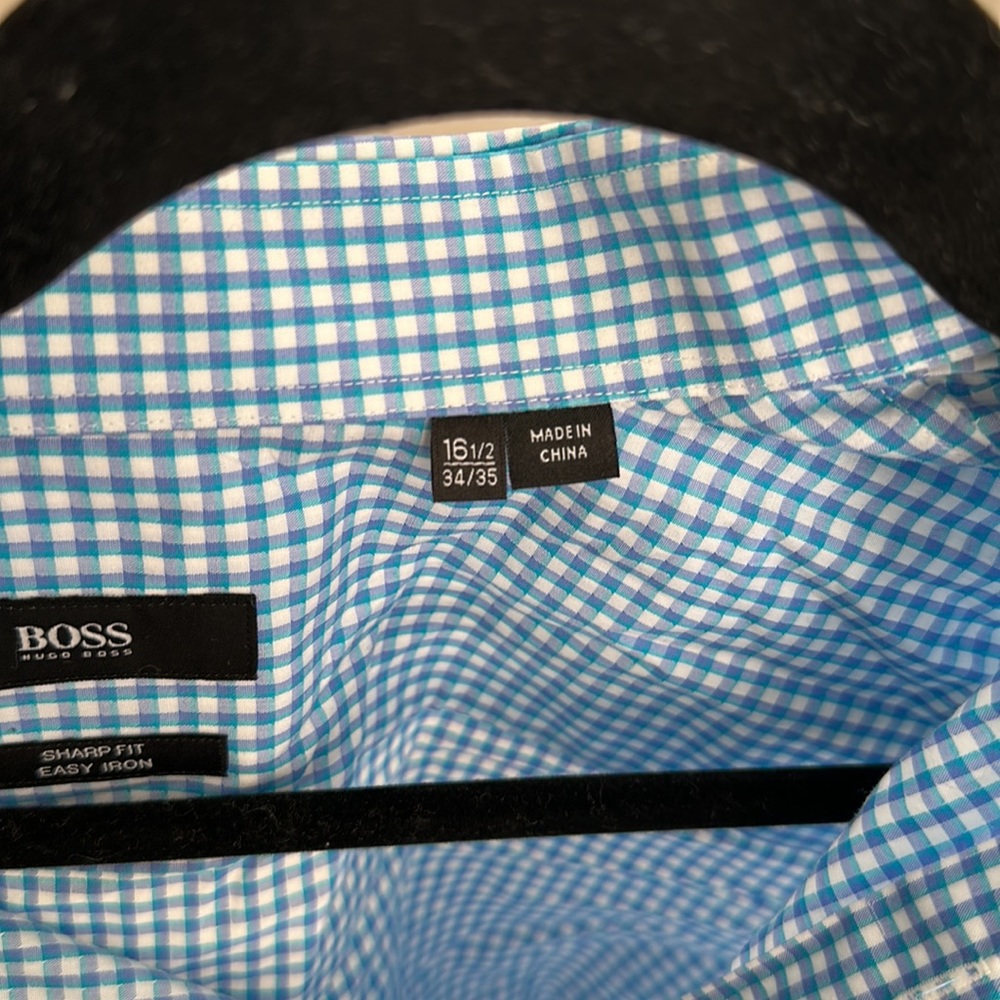 Mens BOSS button up - Picture 2 of 4